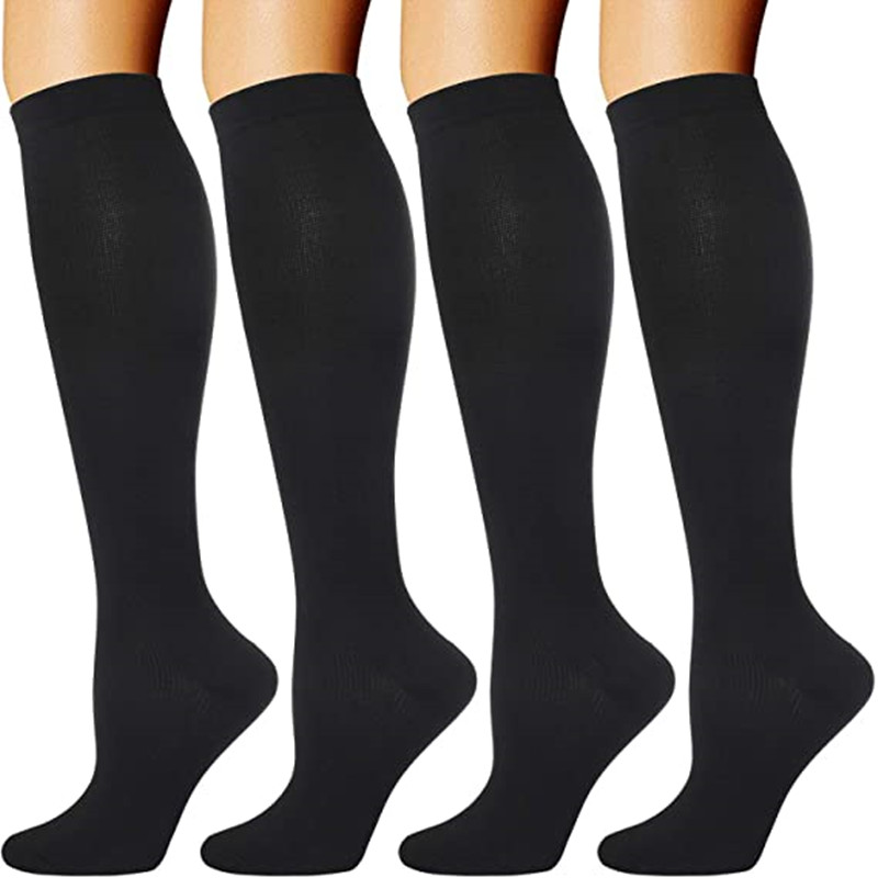 Sock Garter Men - S-XXL 圧縮靴下男性女性フライト旅行弾性チューブナース浮腫妊娠中の静脈瘤ハイキングランニングマラソン靴下
