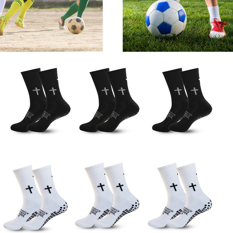 4/5/6 ペア滑り止めサッカーソックス男性女性通気性サッカ - Sock Garter Men のレビューと価格
