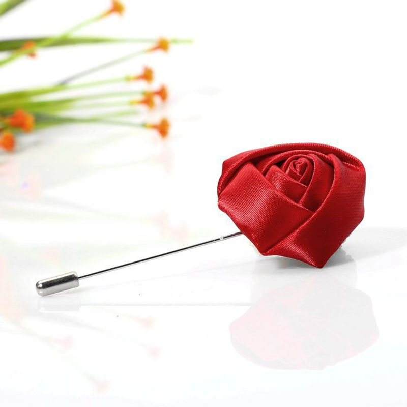 男性用のボタンホールブローチ、緑のコサージュ、ラペルピン、リ - Tuxedo Lapel Pin のレビューと価格