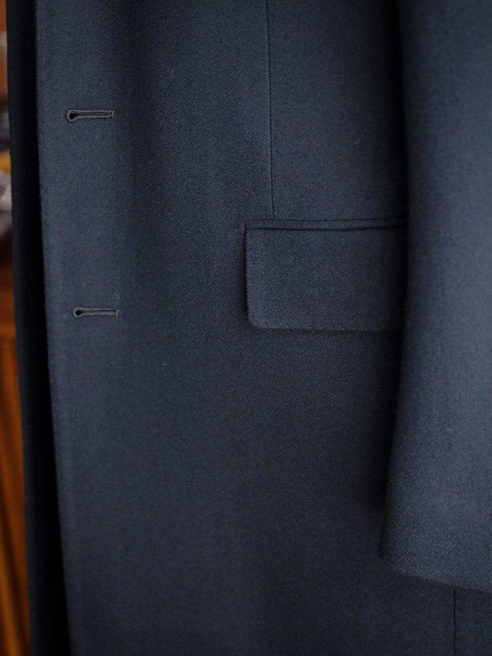 モダンなメンズロングコート、フォーマルノッチドラペル、ウール - Men Formal Wear Modern のレビューと価格